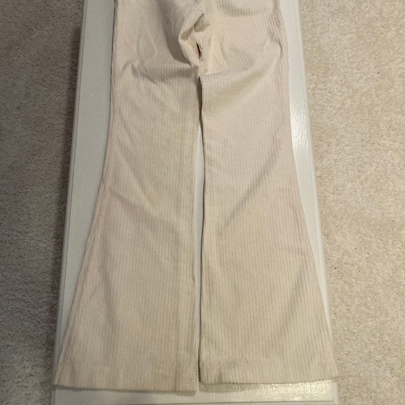 Bebe Corduroy Pants Off White Size 0 NWOT - Picture 16 of 16